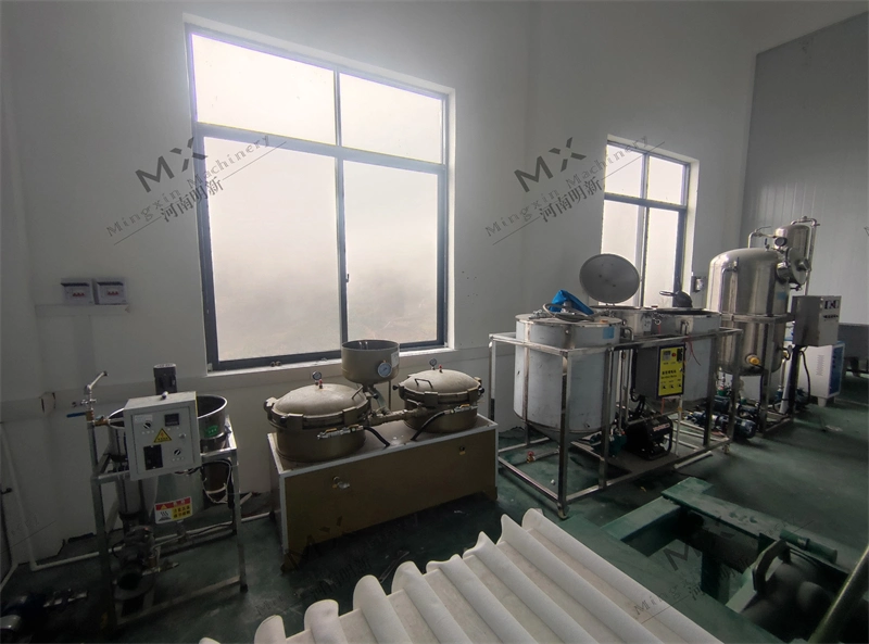 Mini Crude Oil Refinery Cooking Oil Machine for Soya Palm Sunflower Oil Product Plant